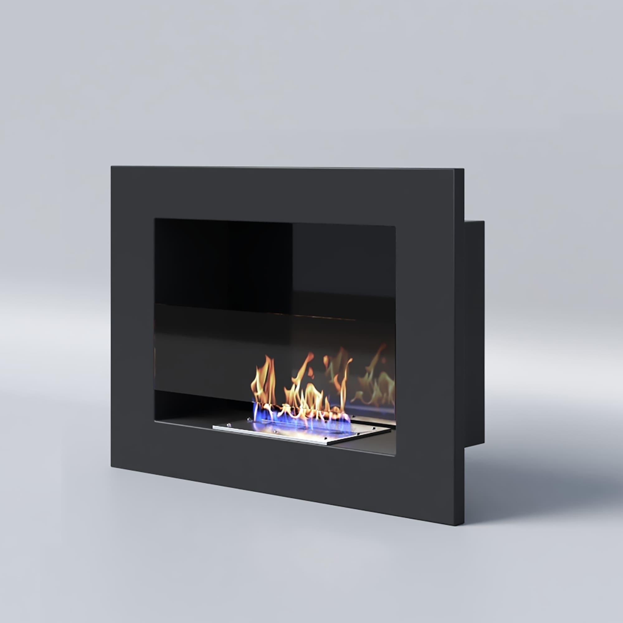 Биокамин "Русский огонь" Лайт 550V встраиваемый с защитным и декоративным стеклом по цене 19 650 руб.