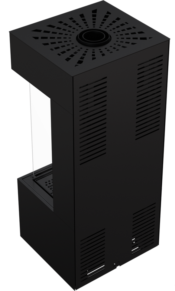 Каминокомплект газовый Kratki LEO/HOME/BOX/LP/45/68/G20/C, магистральный газ Каминокомплект газовый Kratki LEO/HOME/BOX/LP/45/68/G20/C, магистральный газ