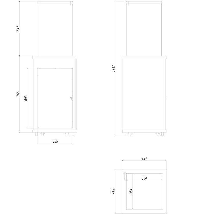 Газовый нагреватель Kratki PATIO Mini/M/G31/37Mbar/CZ, черное стекло, с ручным управлением Газовый нагреватель Kratki PATIO Mini/M/G31/37Mbar/CZ, черное стекло, с ручным управлением