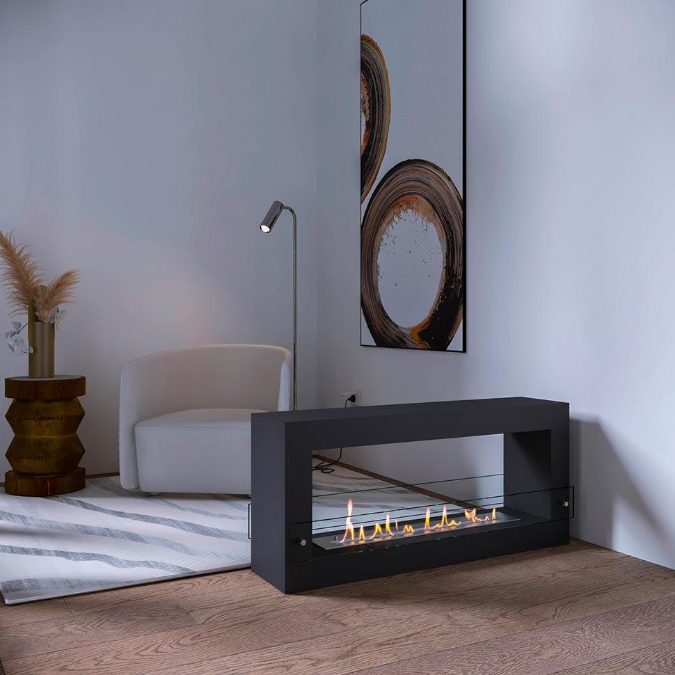 Биокамин SteelHeat FRAME ONE 1000 черный Биокамин SteelHeat FRAME ONE 1000 черный по цене 51 030 руб.