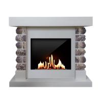 Биокамин в портале SteelHeat Krok, стемалит Биокамин в портале SteelHeat Krok, стемалит