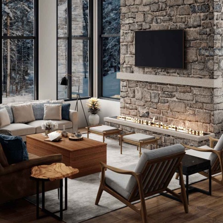 Автоматический биокамин SteelHeat AB 1800 по цене 461 900 руб.