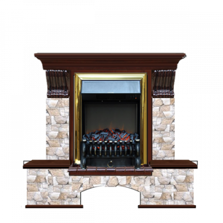 Бостон К Арбат (красное дерево)+Fobos Brass