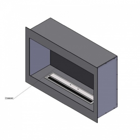 Встраиваемый очаг BioKer/DP design Стандарт 630х948х300 мм по цене 106 600 руб.