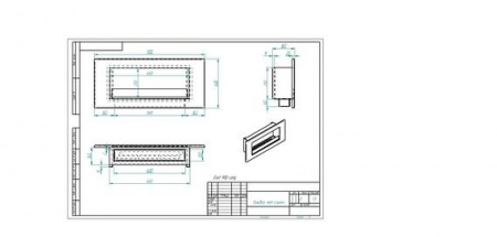 Биокамин ZeFire Elliot 900 LONG по цене 29 800 руб.