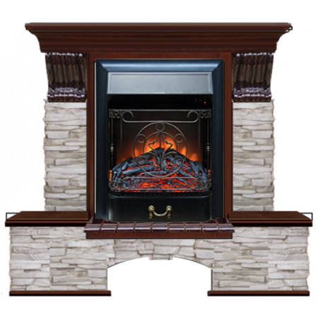 Бостон К Мисхор (красное дерево)+Majestic Black