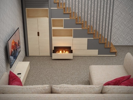 Выдвижной биокамин Good Fire Фаер Бокс 670 по цене 52 830 руб.